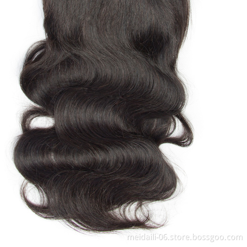 Hottest seller 13x4 body wave brazilian lace frontal ear to ear hair closure